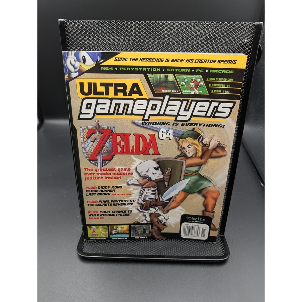 Ultra Gameplayers 103 November 1997 - Zelda 64 Diddy Kong Racing Tomb Raider